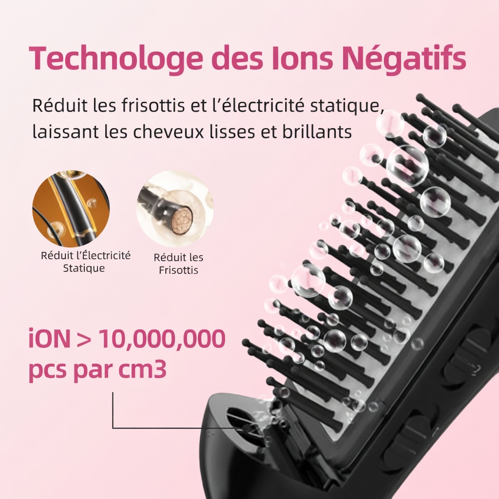brosse à cheveux ionique – Image 5