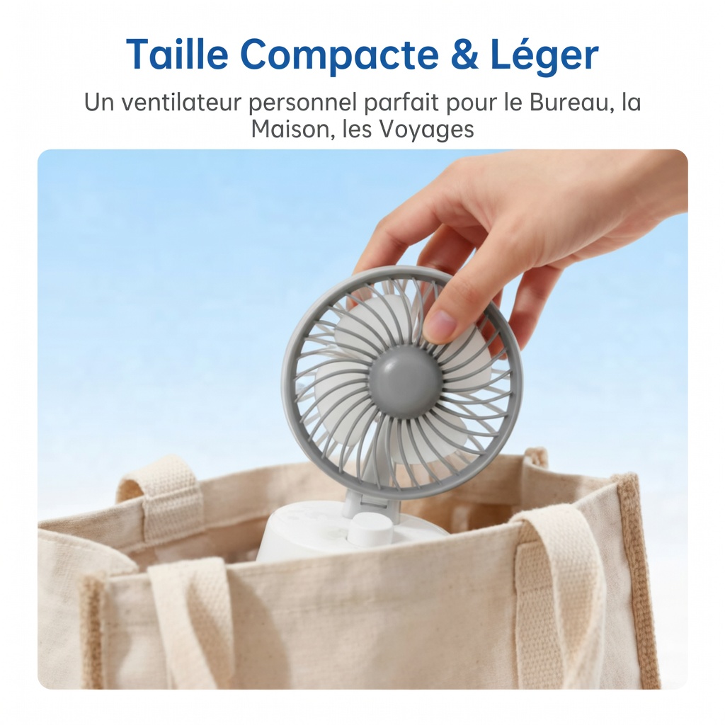 Ventilateurs Rechargeables – Modèles ST-B02 – Image 8