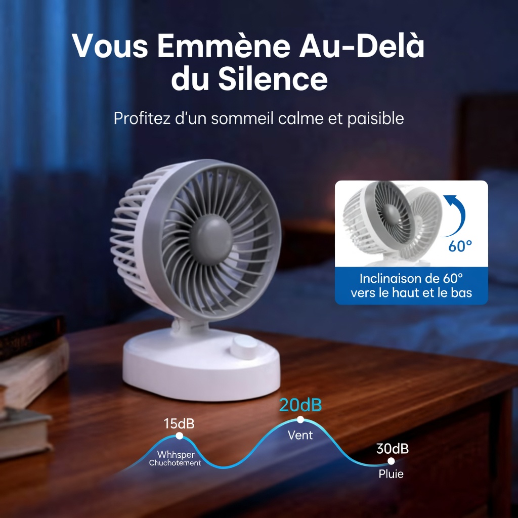 Ventilateurs Rechargeables – Modèles ST-B02 – Image 4